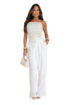 Calça Pantalona Perfect Way Mv 644213 B Off White G Calça Pantalona Perfect Way Mv 644213 B Off White G