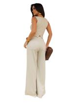 Calça Pantalona Perfect Way Nv 644161 b Cinza G Calça Pantalona Perfect Way Nv 644161 b Cinza G