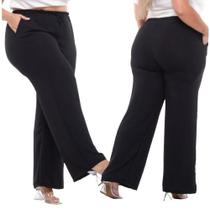 Calça Pantalona Plus Size de Duna Bem soltinha - Estilo e Conforto