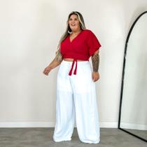 Calça Pantalona Plus Size