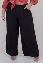 Calça pantalona Plus Size