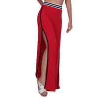 Calça Pantalona Riu Kiu - Vermelho Calça Pantalona Riu Kiu - Vermelho