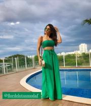 Calça Pantalona Verde Calça Pantalona Verde