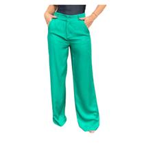 Calça Pantalona Verde - Thipton