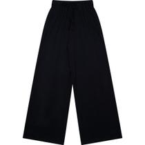 Calça Pantalona Viscose Canelada Bright Girls Ref. B2965