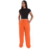Calça Pantalona Wid Leg Feminina Alfaiataria