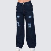 Calça pantalona wide leg menina infantil juvenil 10 ao 16 Calça pantalona wide leg menina infantil juvenil 10 ao 16