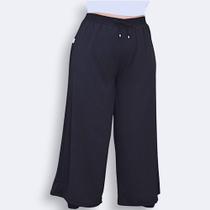 Calça Pantalona Wide Leg Plus Size soltinha Debalê Calça Pantalona Wide Leg Plus Size soltinha Debalê