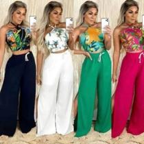 Calça pantalona Calça pantalona