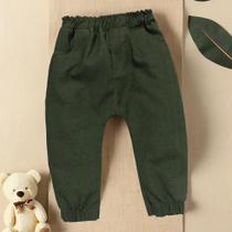 Calça para Bebê Ecolinho Conforto e Estilo Verde Musgo