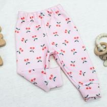 Calça para Bebê Menina Uni Soft Quentinha de Inverno Estampado Calça para Bebê Menina Uni Soft Quentinha de Inverno Estampado