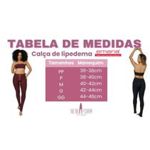 Calca para lipedema preto