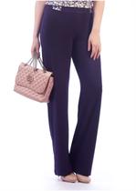 Calça Pau a Pique Comprida Azul Marinho