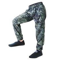 Calça Pesca Infantil Hidronatic Mar Negro Proteção Solar UV 50+ Estonada Caqui