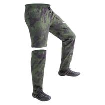 Calça Pesca Proteção Solar UV com Ziper Joelho Estonada Hidronatic Verde - Mar Negro G3 Calça Pesca Proteção Solar UV com Ziper Joelho Estonada Hidronatic Verde - Mar Negro G3