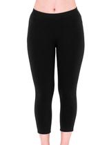 Calça Pescador Feminina Fitness Academia Preta