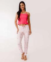 Calça Pijama Feminino Avulsa Marisa Rosa-29017
