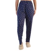 Calça Pijama Floral Marinho Malwee 1000117648 Viscose