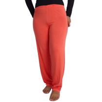 Calça Pijama Viscolycra Plus Size Sepie 1208N Coral