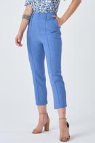 Calça PKS Alfaiataria Capri Azul
