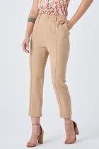 Calça PKS Alfaiataria Capri Bege Calça PKS Alfaiataria Capri Bege