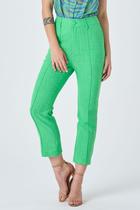 Calça PKS Alfaiataria Capri Verde