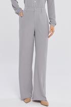 Calça PKS Alfaiataria Risca de Giz Cinza Calça PKS Alfaiataria Risca de Giz Cinza