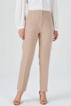 Calça PKS Alfaiataria Social Bege Calça PKS Alfaiataria Social Bege