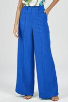 Calça PKS Wide Leg Azul