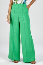 Calça PKS Wide Leg Verde Claro