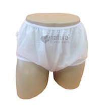 Calça Plastica Classic Luxo Fechada Branco TAM G - Natural Home Care