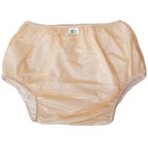 Calça Plástica Geriátrica Senior Luxo Sem Botao Cor Bege