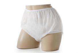 Calça Plástica Simples Fechada Branco (G)