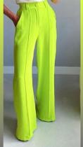 Calça Plataforma - Verde, TAM G Calça Plataforma - Verde, TAM G