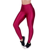 Calça Plus Size Academia Legging 3D Cintura Alta Fitness -c4 LAURA COMUM