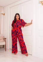 Calça Plus Size Cinto Forrado