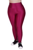 Calça Plus Size de Academia Moda Fitness Feminina Legging 3D Cintura Alta - c4 CALÇA LAURA