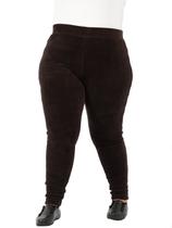 Calça Plus Size Feminina Anistia Fusô Veludo Cotele Elastano Calça Plus Size Feminina Anistia Fusô Veludo Cotele Elastano