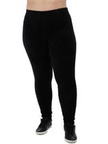 Calça Plus Size Feminina Anistia Fuso Veludo Cotele Preta Calça Plus Size Feminina Anistia Fuso Veludo Cotele Preta