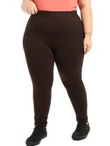 Calça Plus Size Feminina Legging Fitness Grossa Preto