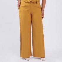 Calça plus size heavy flow com bolso fem Calça plus size heavy flow com bolso fem