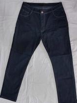Calça Plus Size Jeans Masculina Lavagem Escura Dark Acabamento Premium Influencer Calça Plus Size Jeans Masculina Lavagem Escura Dark Acabamento Premium Influencer