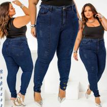 Calça Plus size Jeans Premium feminina - ref:2532