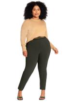 Calça plus size malha apeluciada lunender 66506