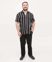 Calça Plus Size Masculina Slim Sarja Chino MR-60111 Calça Plus Size Masculina Slim Sarja Chino MR-60111