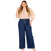 Calça Plus Size Wide Leg 510381