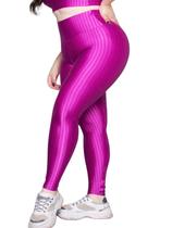 Calça Poliamida 3D Plus Size Cós Alto Conforto e Resistencia no Dia a Dia