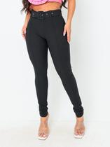 Calça Pop Cintura Alta com Cinto Removível Calça Pop Cintura Alta com Cinto Removível