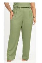 Calça Pregas Viscose Sarjada Medi Modas - Elegante e Confortável Calça Pregas Viscose Sarjada Medi Modas - Elegante e Confortável
