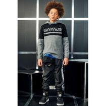 Calça Preta Nylon Gamer Calça Preta Nylon Gamer